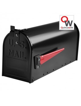 US Mailbox noire