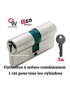 Cylindre simple pour porte mais a même clé