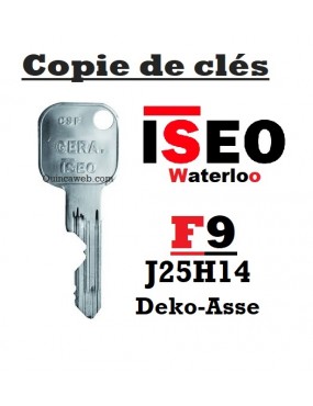Clé Iseo F9 DEKO-ASSE