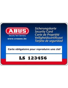 refaire une cle ABus du brico
