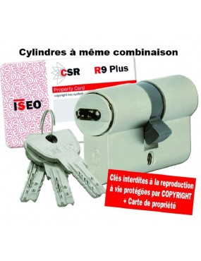 Cylindre ISEO R9+  KA