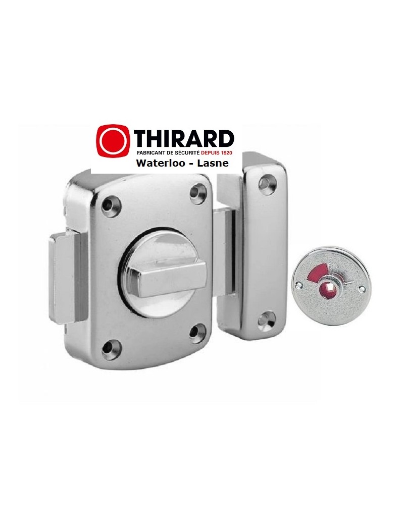 Entrebâilleur chaine de securite acier argent, THIRARD