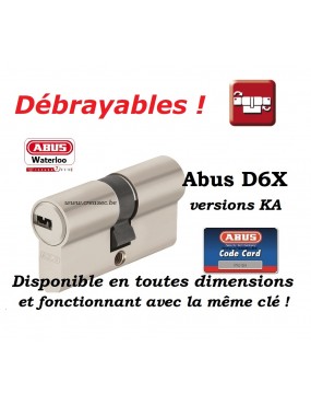 Cylindre Abus D6X 40-55mm