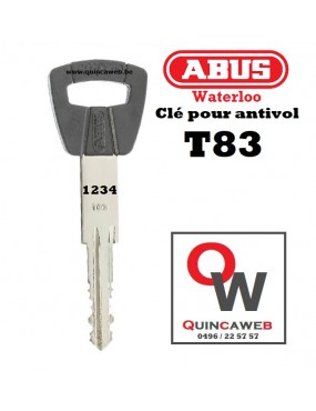Clé Abus T82 pour batterie...