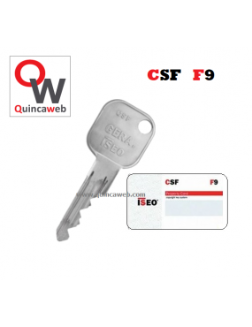 double de clé ISEO F9