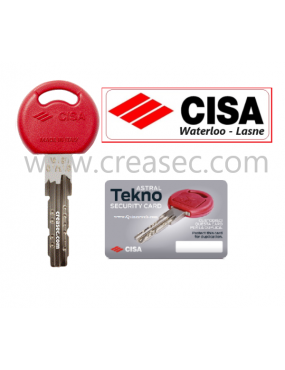 clé et carte cisa teknopro