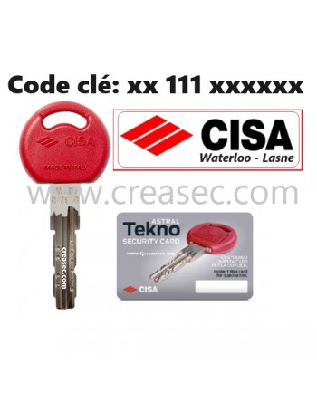 clé profil 111 cisa