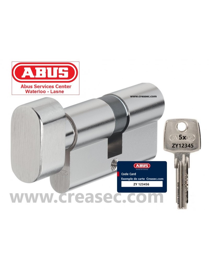 cylindre ABUS D6x a bouton