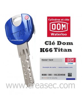 copie de clé Titan K66