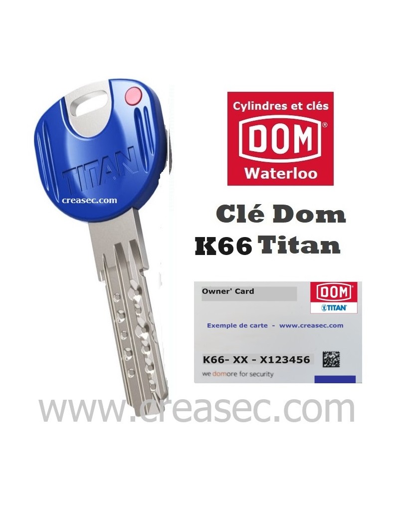 copie de clé Titan K66