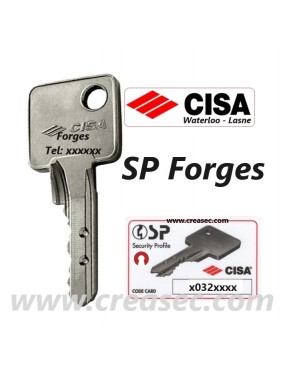 copie de clé cisa de chez Forges