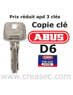 copie clé abus d6 express