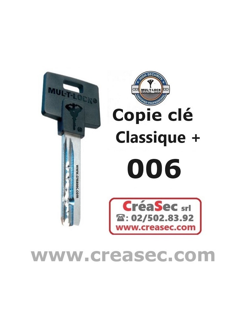 Faire clé Mul-T-Lock 006