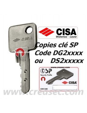 Cylindre Adaptable Cisa MULTLOCK MTL600 262S LT 3 Clés PVC Bleu Cim6pxxxxxx3pblvl 87164874