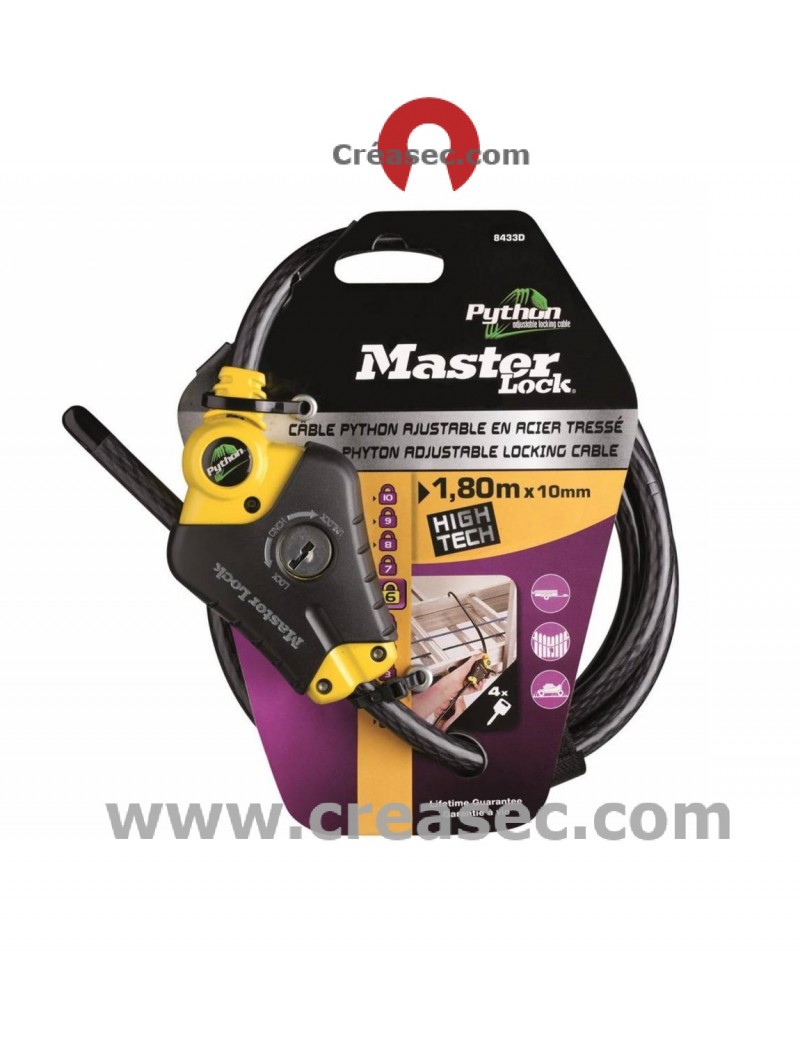 Master Lock Python 180 cm Master Lock Python 180 cm