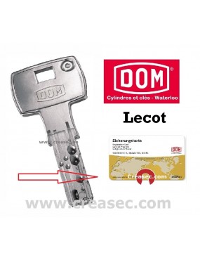 copie clé dom de lecot