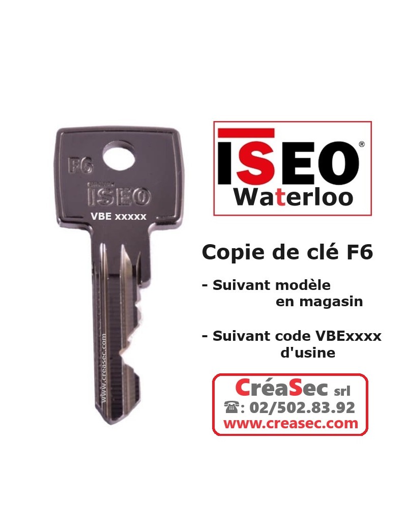 clé Iseo sur code VBE