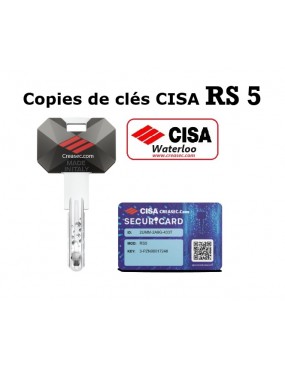 copie cle cisa rs 5