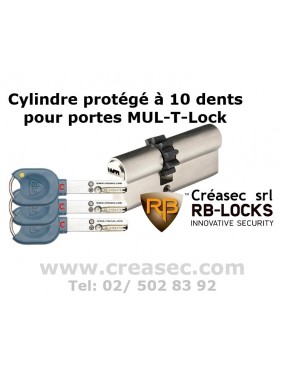 Cylindre RB Lockx à 10 dents