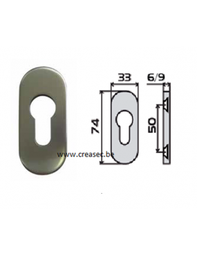 Rosace Kto Line Look inox