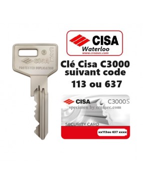 Copie clé cisa C3000...