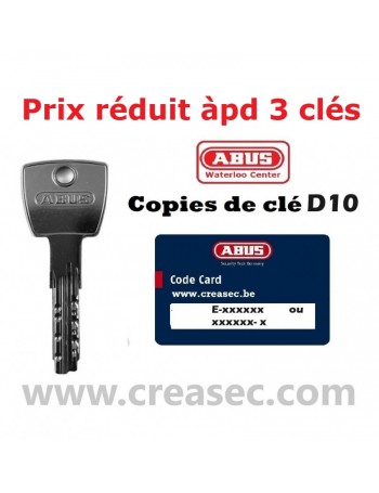 promo sur clé Abus d10ps