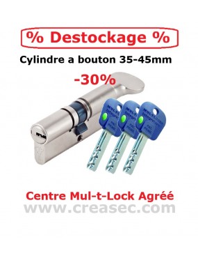 Cylindre a bouton MULTLOCK en promo