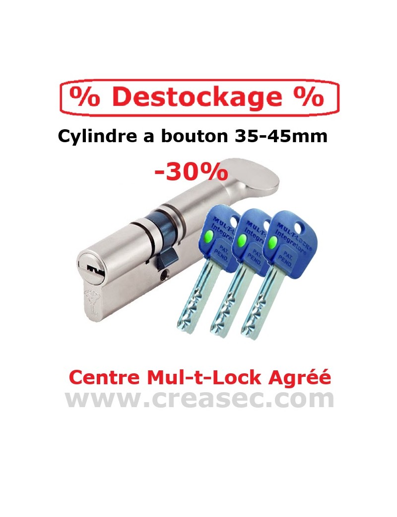 Cylindre a bouton MULTLOCK en promo