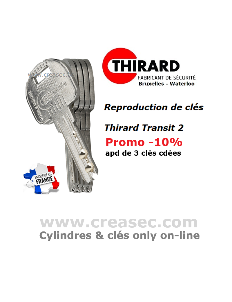 Promo clés Thirard
