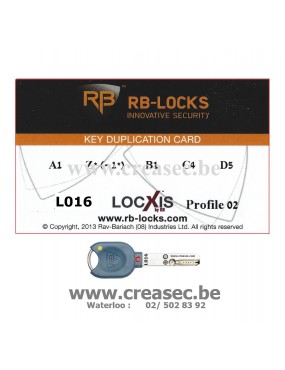 copie de clé Loxcis