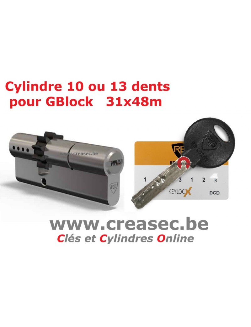 Barillet 13 dents pour GBlock