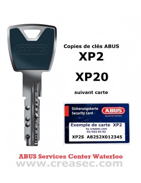 Copie de clés Abus XP2