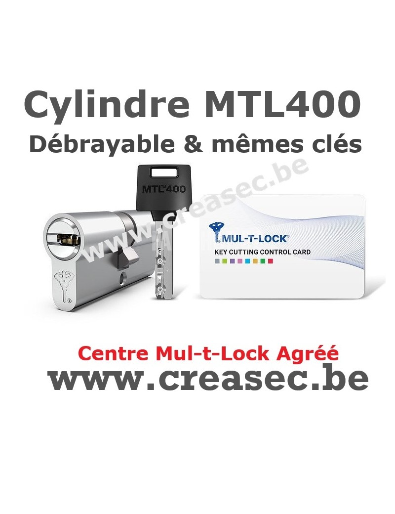 MTL400 meme clé et debrayable