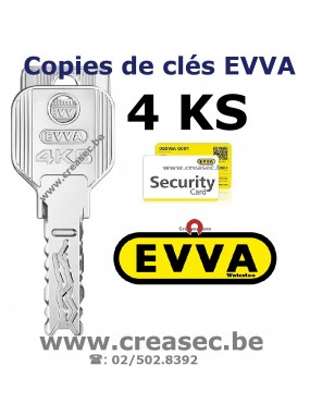 Copie de clé EVVA 4KS
