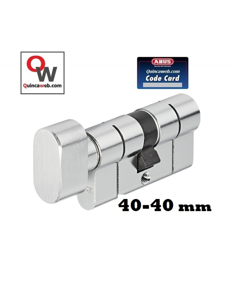 Cylindre ABUS D6 à Bouton B40-40 mm