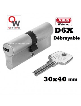 Abus D6x débrayable 30x40