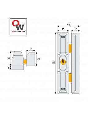 Mesures abus Df88 blanc ou brun