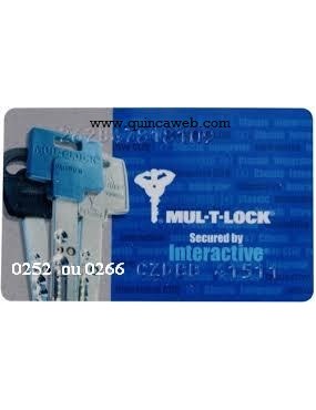 carte de propriété Mul-T-Lock