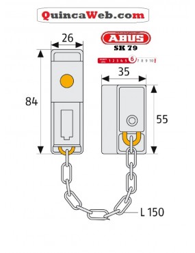 Mesures SK79 Abus