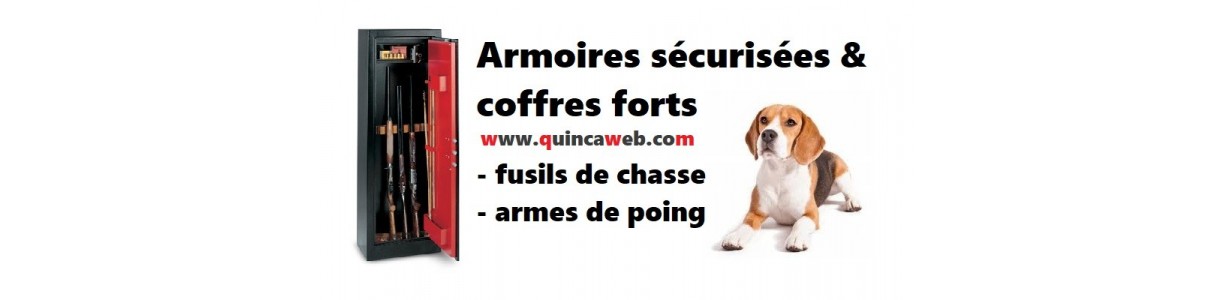 Armoires et coffres pour armes et fusils au meilleur prix